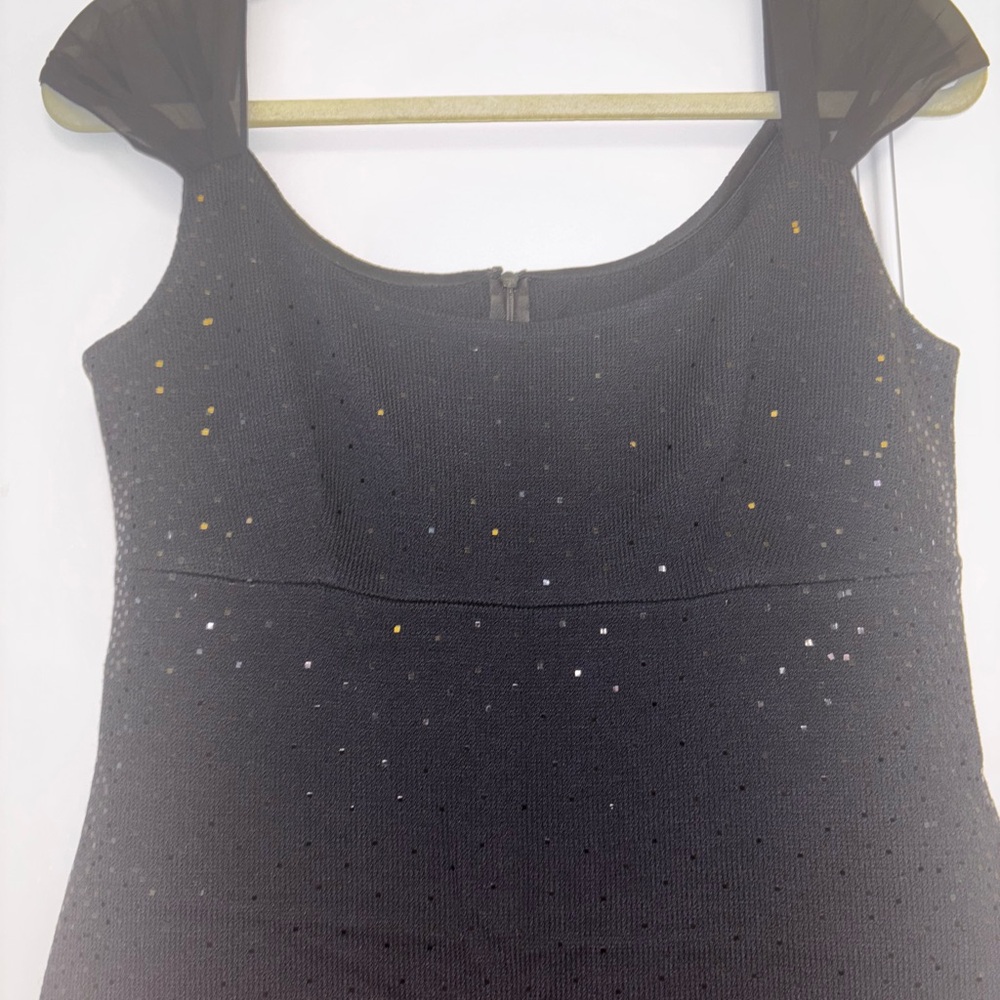 Glitter St. John’s evening dress